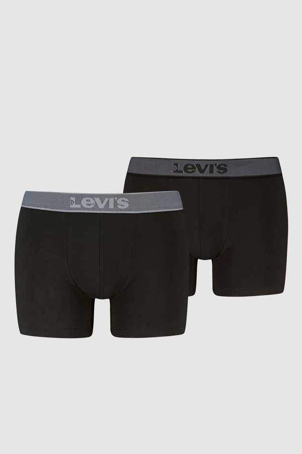 Levi' Twill Boxer Brief 2 Pack Homme /