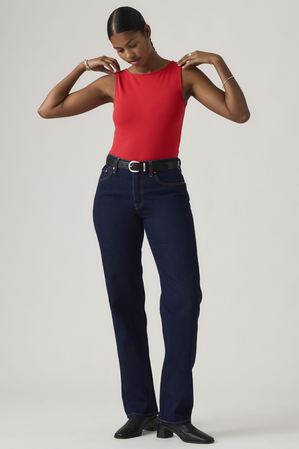 Levi' 501 ' Lightweight Jeans Femme / Deep Rinse Lightweight 27X30