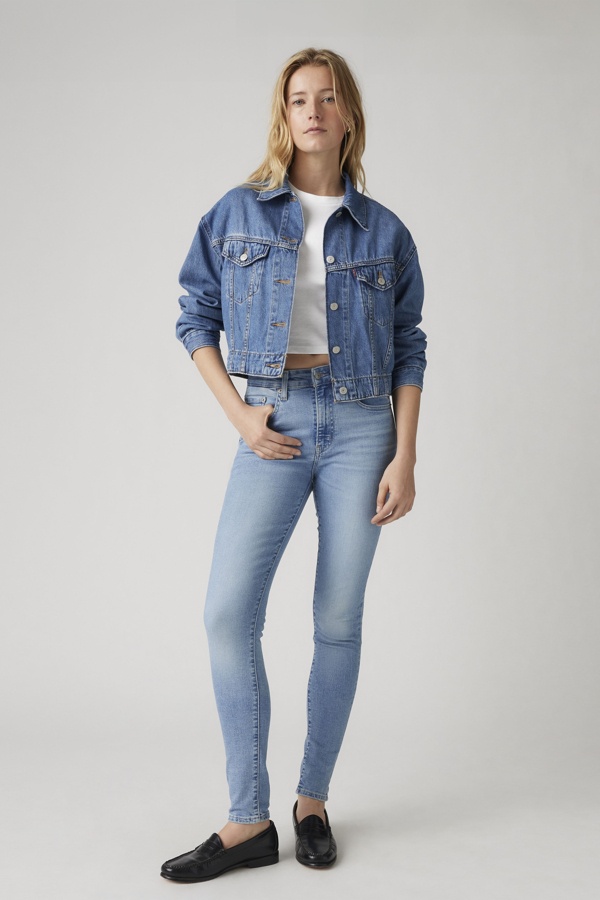 Levi' Jean 721 Taille Haute Skinny Femme / Wave 23X28