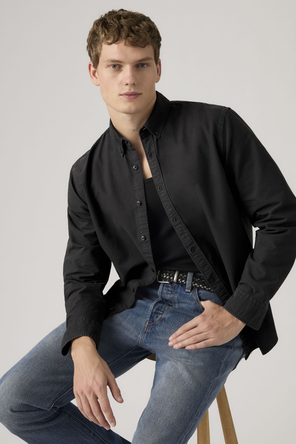Levi' Authentic Button Down Shirt Homme / Phantom Garment Dye
