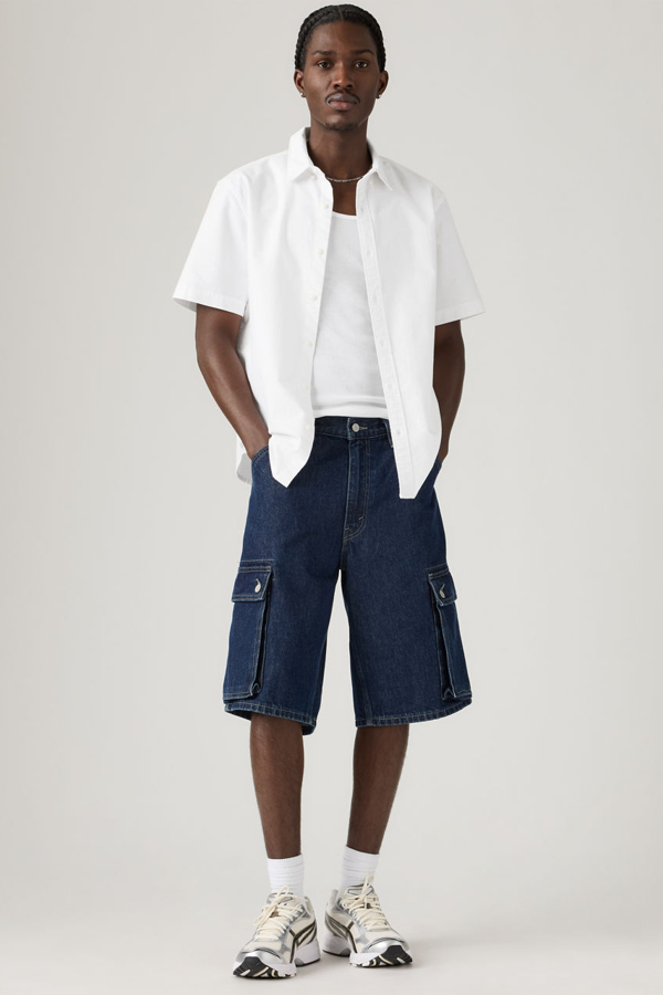 Levi' Short 478 Baggy Cargo Homme / Next One Down Shorts 29X12