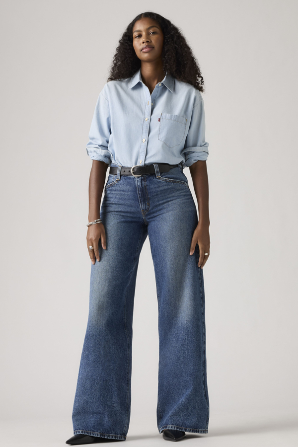 Levi' Jean 94 Baggy Wide Leg Femme / Eautiful Target 28X31