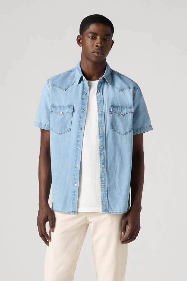 Levi' Chemise Western Classic Standard Homme / Franklin Stone Wash