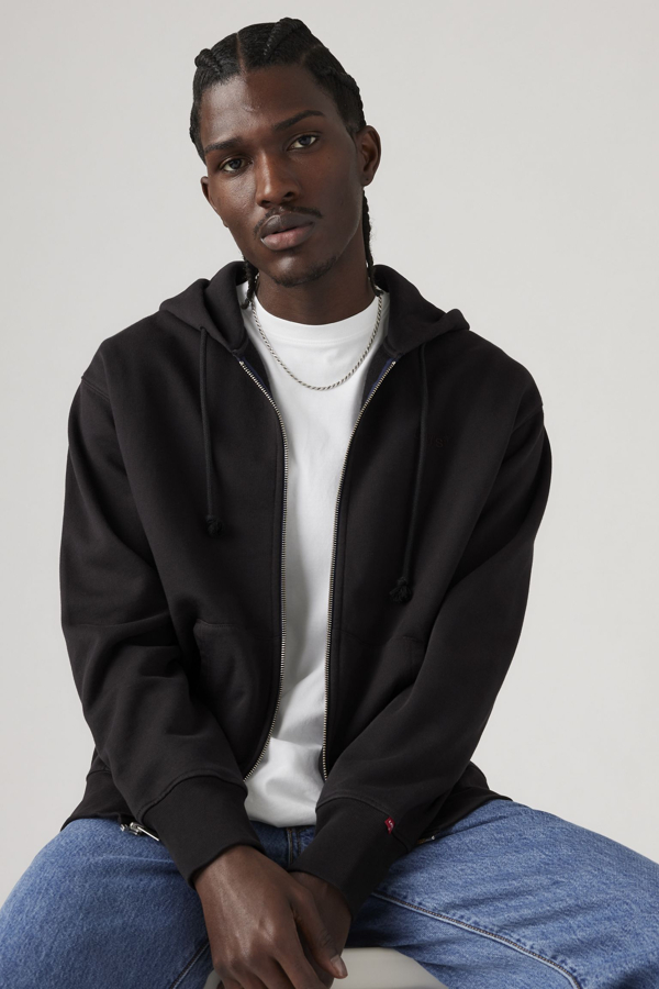 Levi' Sweat Shirt Authentic Full Zip Homme / Agate - vue 1