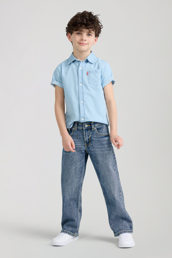 Levi's Kids 555 Relaxed Straight Jeans pour homme
