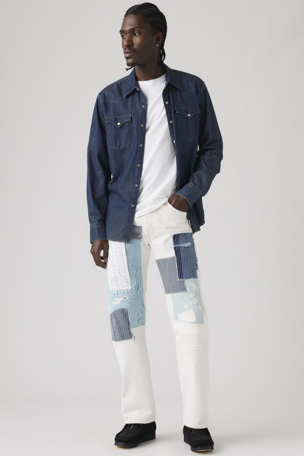 Levi' 501 Original Jeans Homme / Crystal Tear Patch 29X32