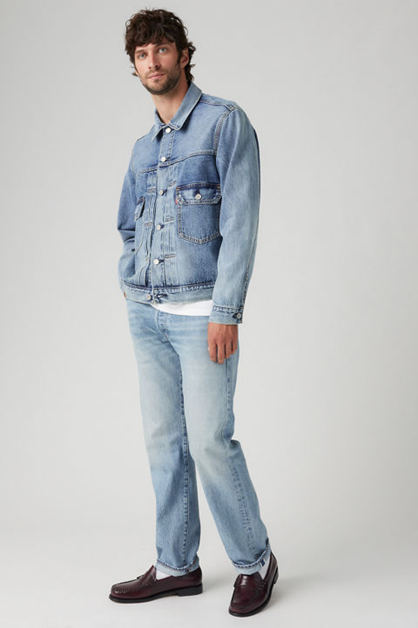 Levi' Jean 501 Original Lisière Selvedge Homme / Beautiful Disaster Selv 29X32