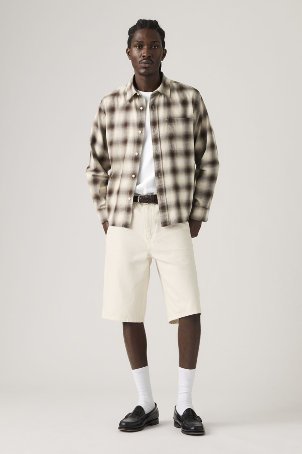 Levi' 469 Loose Shorts Homme / Ecru Bone 28X12