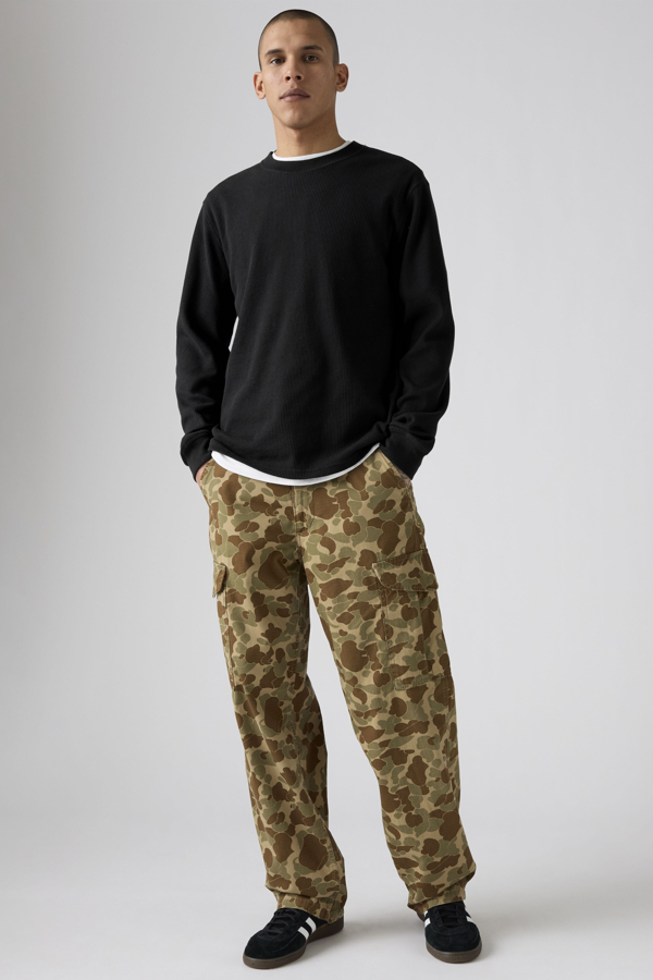 Levi' Pantalon XX Cargo Baggy Homme / Classic Duck Camo Harvest Gold Rpstp Print 30X32 - vue 1
