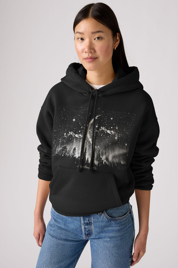 Levi' Sweat À Capuche Graphique Salinas Femme / Moonlight Pirate