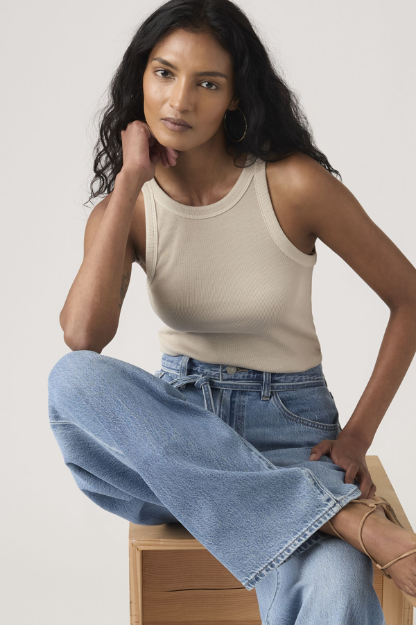 Levi' Essential Racer Tank Top Femme / Chateau Garment Dye - vue 1