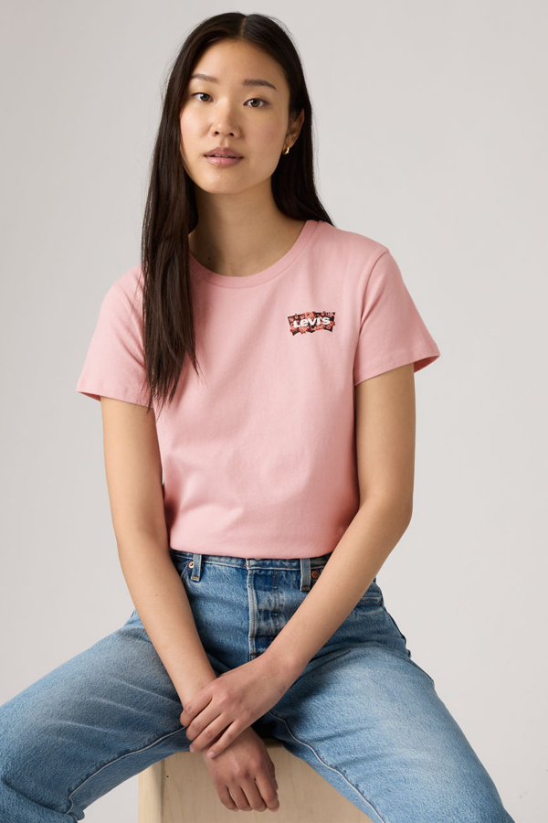 Levi' T Shirt Perfect Femme / Gab Bw Fill Zephyr