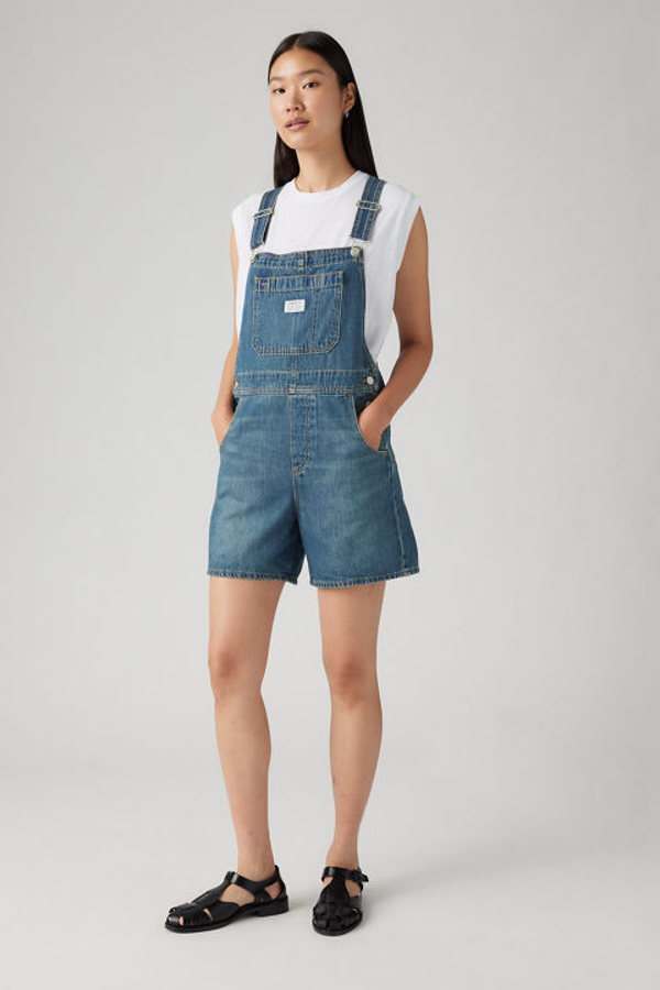 Levi' Salopette Short Utility Femme / Anniversary Party Shortall