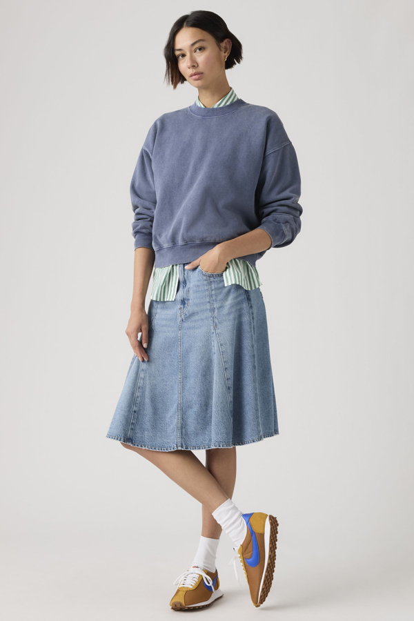 Levi' Godet Knee Length Skirt Femme / Good Grades - vue 1