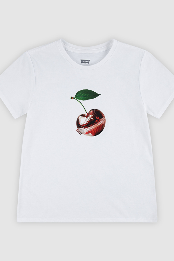 Levi' Kids Disco Cherry Tee Femme / Bright
