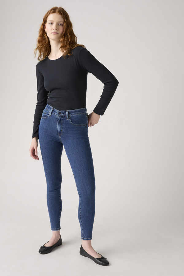 Levi' Jean 721 Taille Haute Skinny Femme / Triangle Exploration 24X28