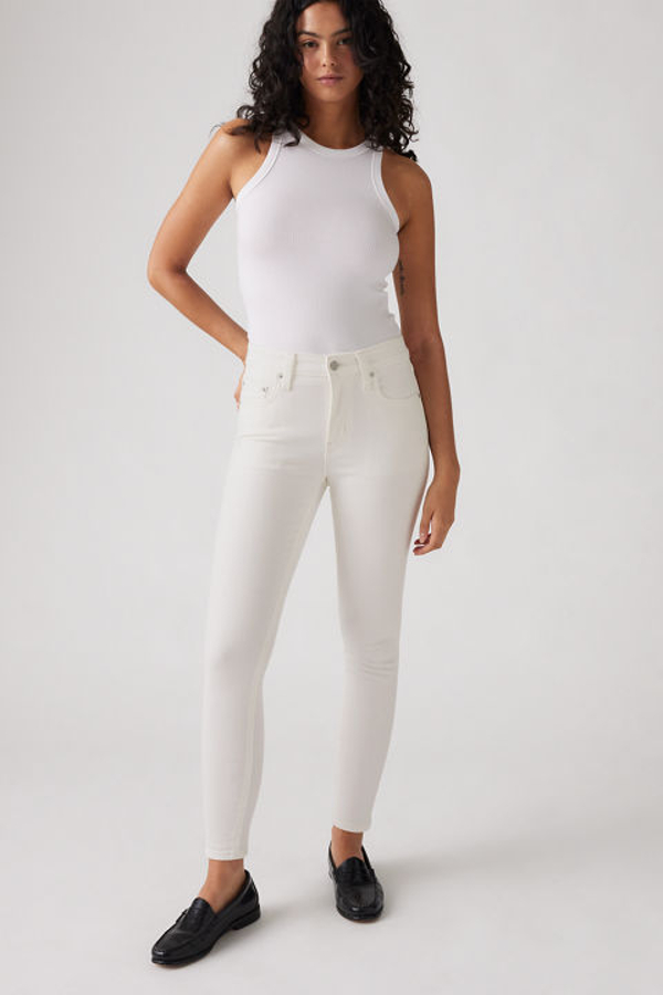 Levi' Jean 721 Taille Haute Skinny Femme / Cloud Dancer 23X28