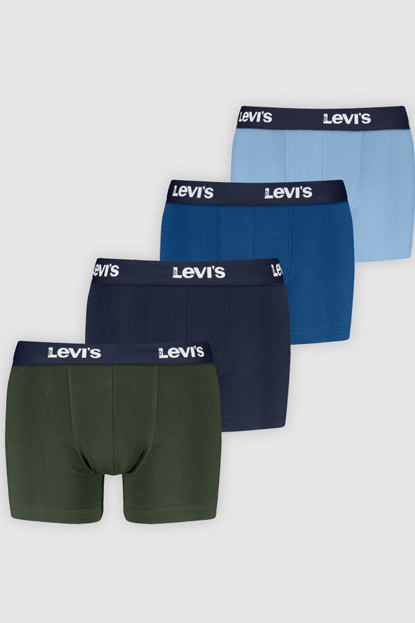 Levi' Caleçons Logo Répété Lot De 4 Homme / - vue 3