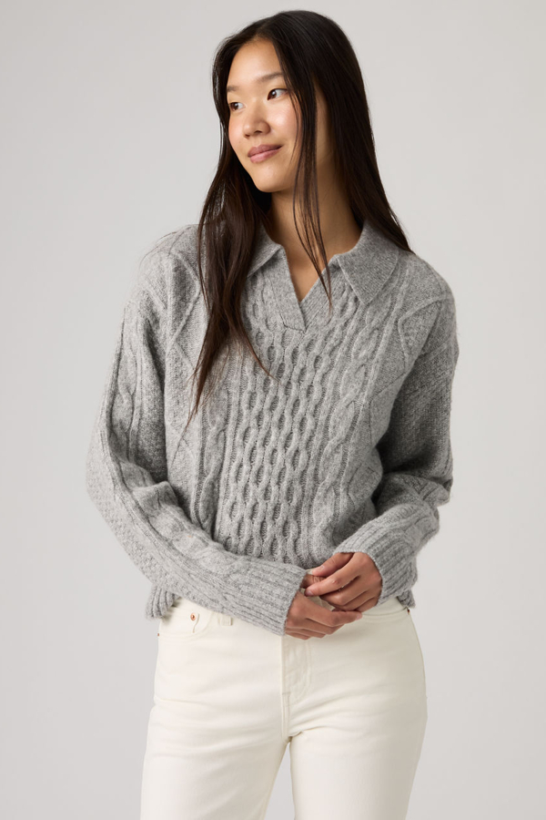 Levi' Pull Torsade Nova Femme / Heather Yc 000737