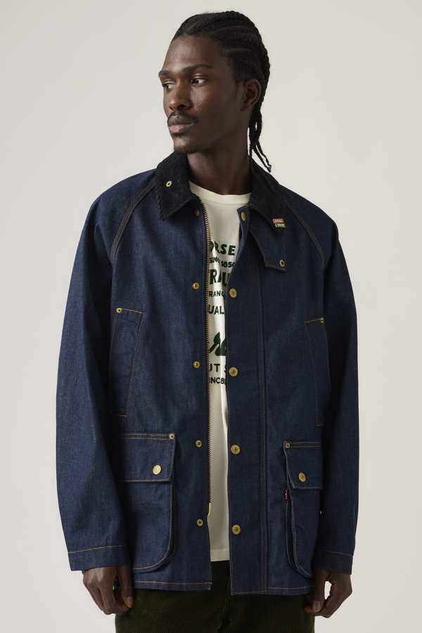 Veste Bedale Oversize Levi' X Barbour Homme / Rinse