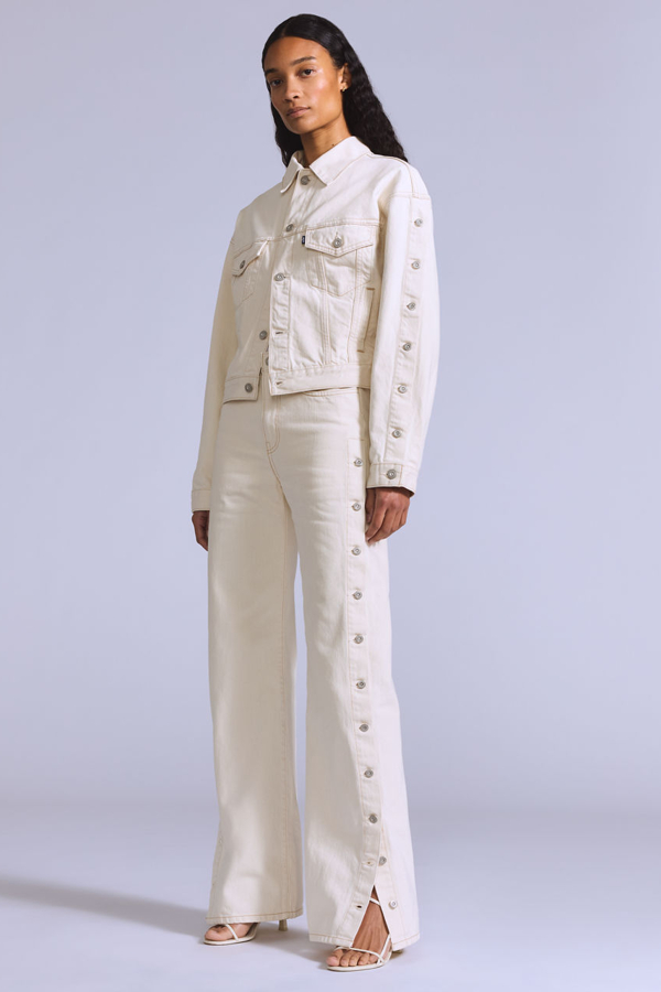 Levi' Pantalon Shank Femme / Cream Cloud Moj 27X30