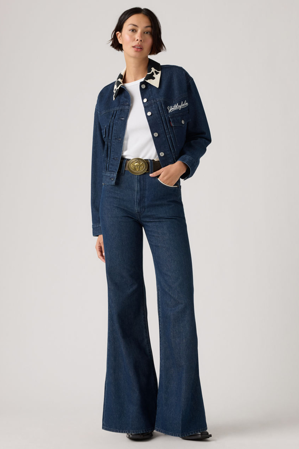 Jean Ribcage Bell Levi' X Toy Story Femme / Cow Print Pnt 28X30