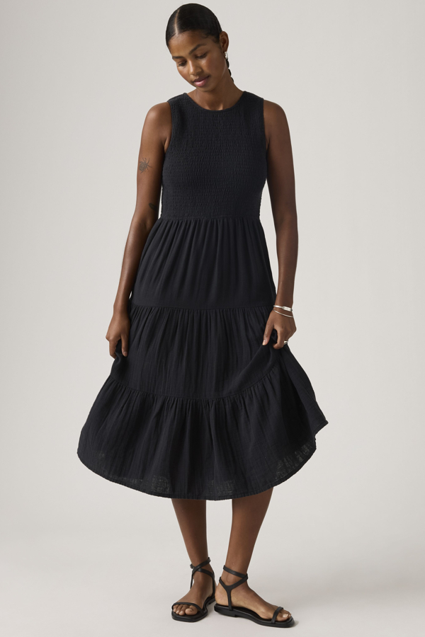 Levi' Robe À Smocks Cely Femme / Chill Lagoon