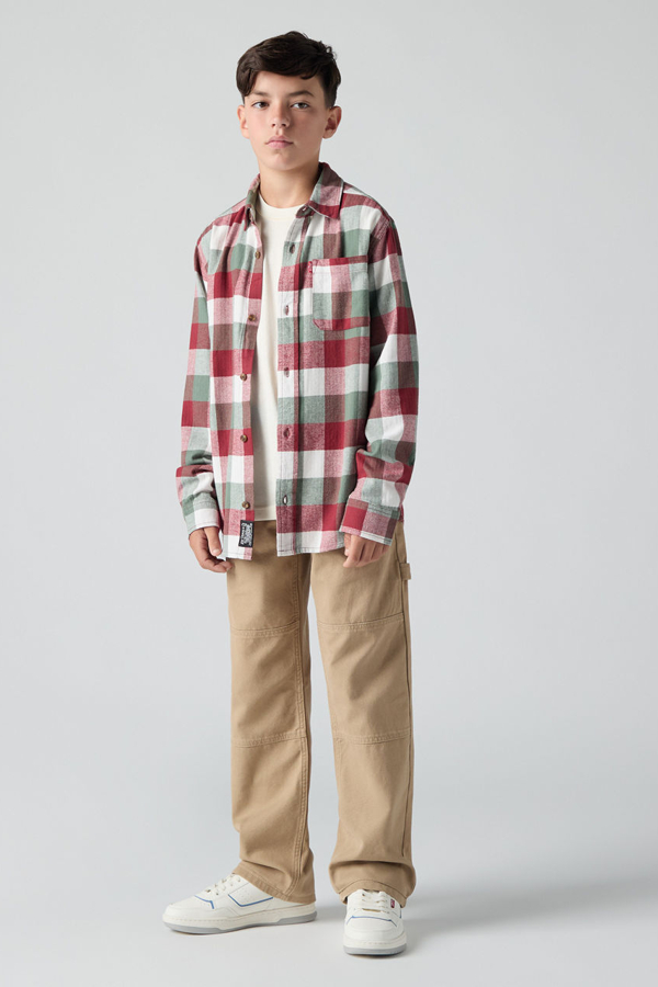 Levi' Ado Chemise Flanelle À Carreaux Buffalo Homme / Pear