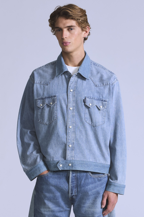 Levi' Veste Personnalisée Sawtooth Homme / Mij Tbd Finish Name - vue 1