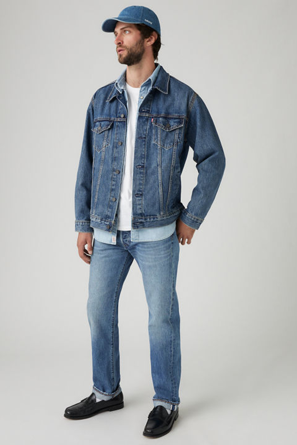 Levi' Jean 501 Original Lisière Selvedge Homme / Feeling Powerful Selv 29X32