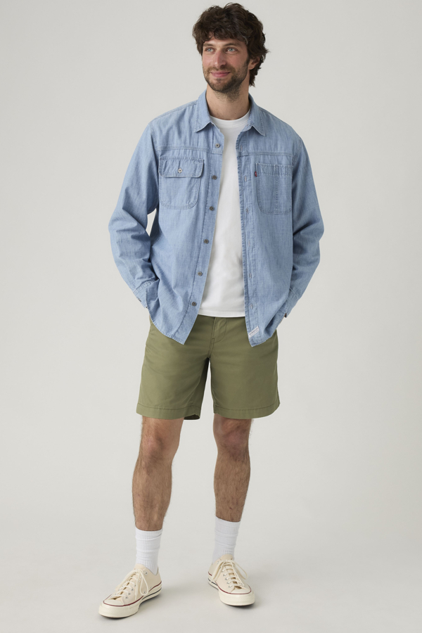 Levi' XX Chino Authentic Relaxed Lightweight Shorts Homme / Deep Lichen Lightweight Twill 31X8