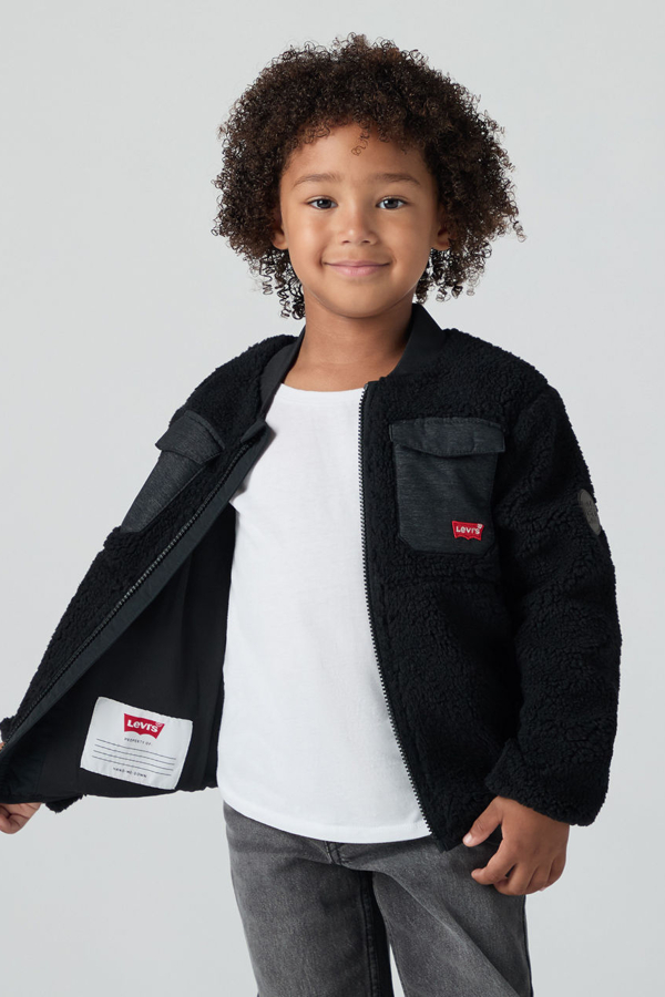 Levi' Enfant Veste Sherpa Utility Homme / Jet