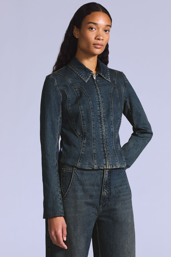 Levi' Veste Moto Femme / Pearl