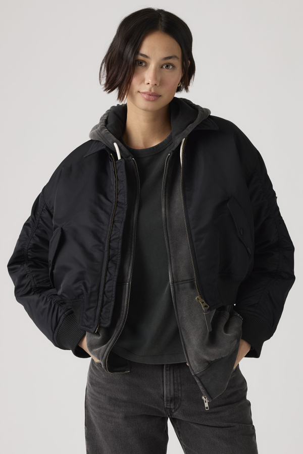 Levi' Bowie Cropped Bomber Jacket Femme / Night
