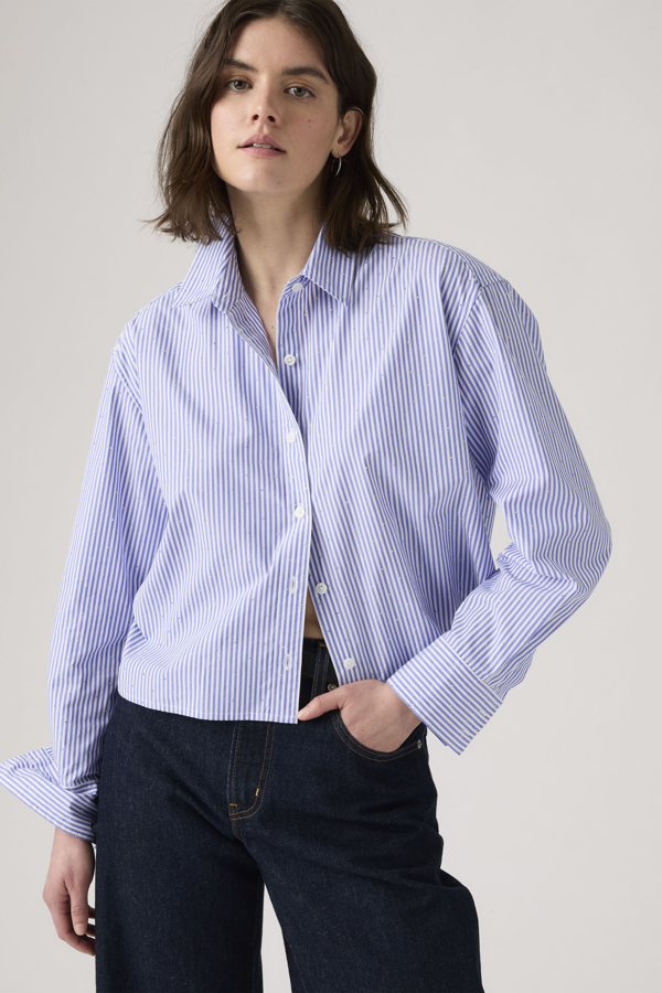 Levi' Chemise Crop Harlie Femme / Bronski Stripe Amparo
