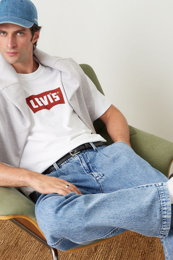 Levi' T Shirt Graphique Batwing Vintage Homme / Vintage Chili Oil Batwing +