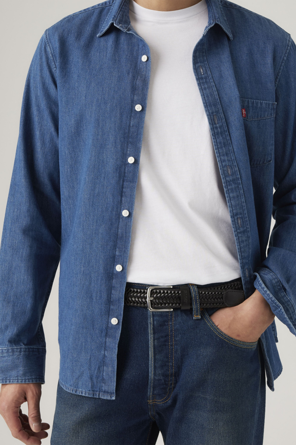 Levi' Ceinture Stretch Tressée Homme / Caviar 95