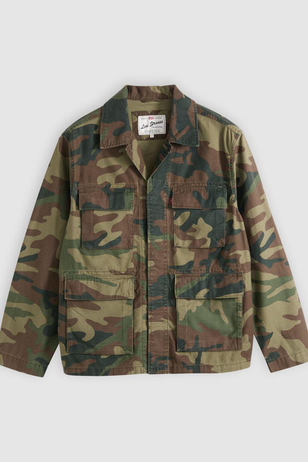 Levi' Frisko Jacket Homme / Phalarope Camo Print Demitasse - vue 1