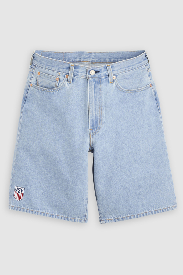 Short Baggy 478 Levi' U. . Soccer Homme Délavage / USA