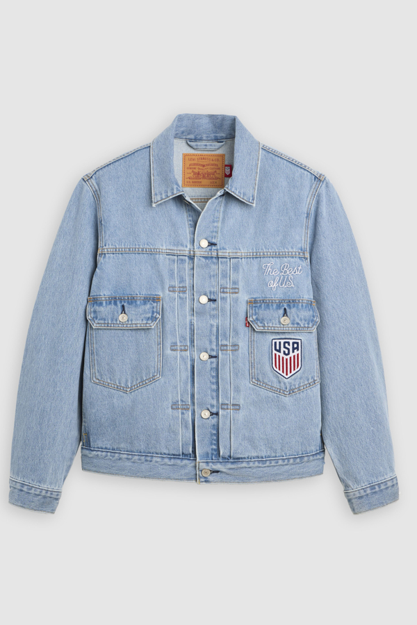 Veste Trucker Type II Levi' U. . Soccer Homme / USA