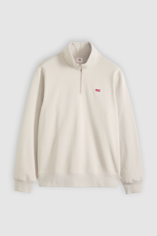 Levi' Pull Col Camionneur Housemark Homme Neutral / Pumice Stone