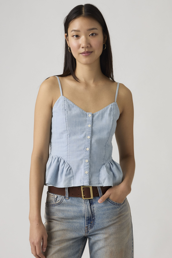 Levi' Blouse Sans Manche Monet Femme / Soft Current - vue 1