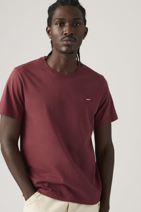 Levi' Original Housemark Tee Homme / Oxblood - vue 1