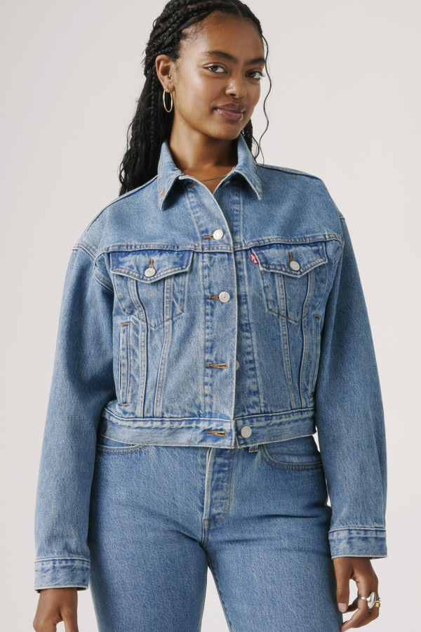 Levi' Veste Trucker Shrunken ' Femme / Authentic Finish - vue 1