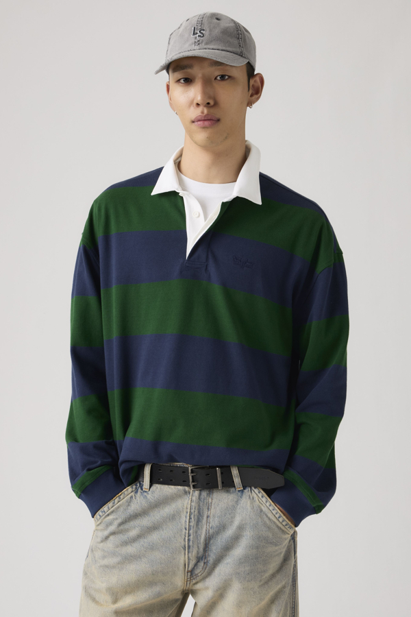Levi' Hudson Boxy Rugby Shirt Homme / Ronan Stripe Blazer