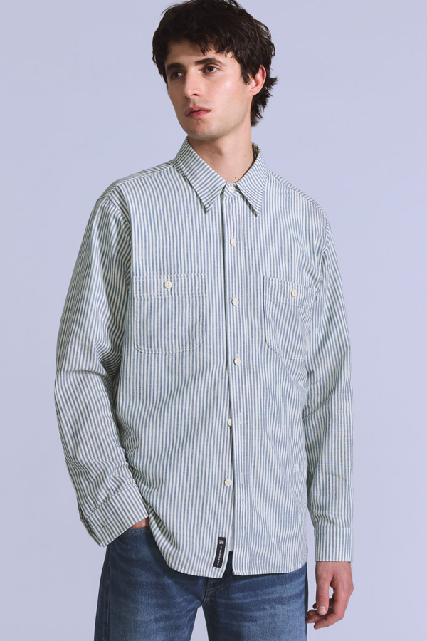 Levi' Chemise Work Homme / Work Shirt Stripe