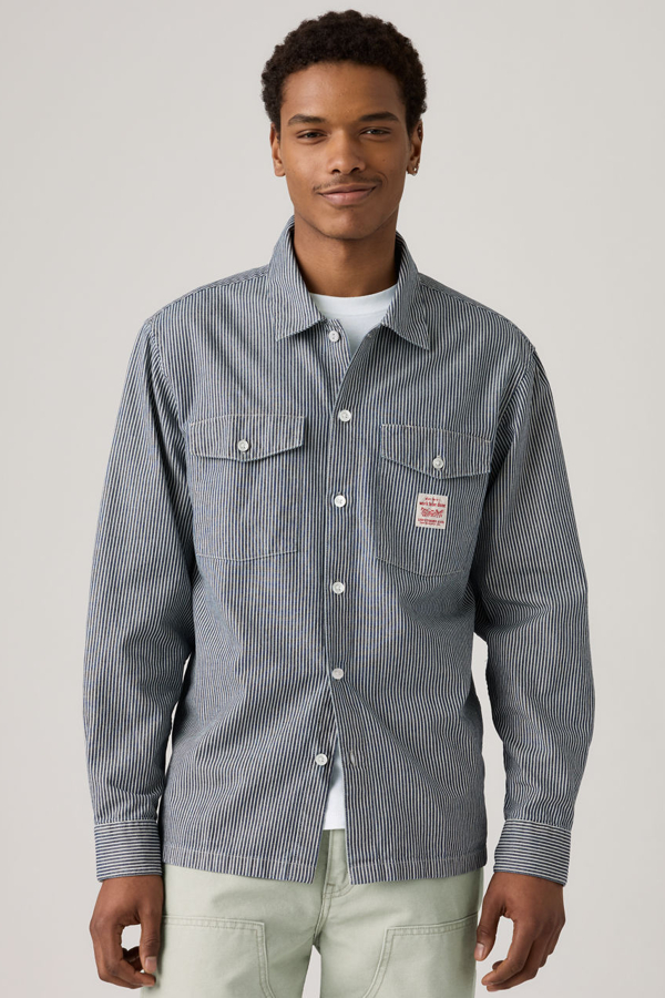 Levi' Chemise Worker Manche Longue Homme / Washington Stripe Ii