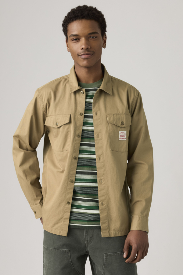 Levi' Chemise Worker Manche Longue Homme / Tiger' Eye Twill - vue 1