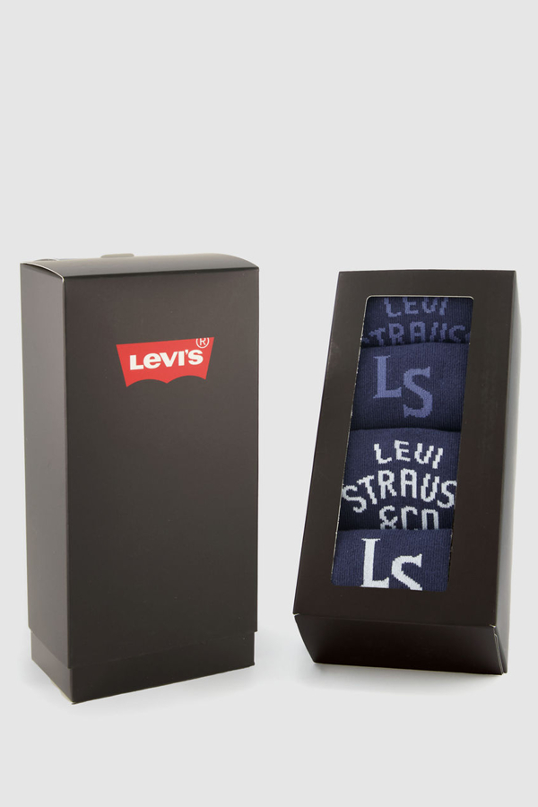 Levi' Coffret Cadeau Chaussettes Standard Lot De 4 Homme / Combo