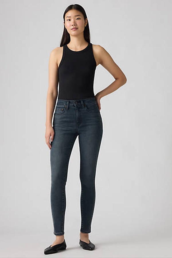 Levi’s 721 High Rise Skinny Jeans – Women’s Zwart / Exit Stage Left